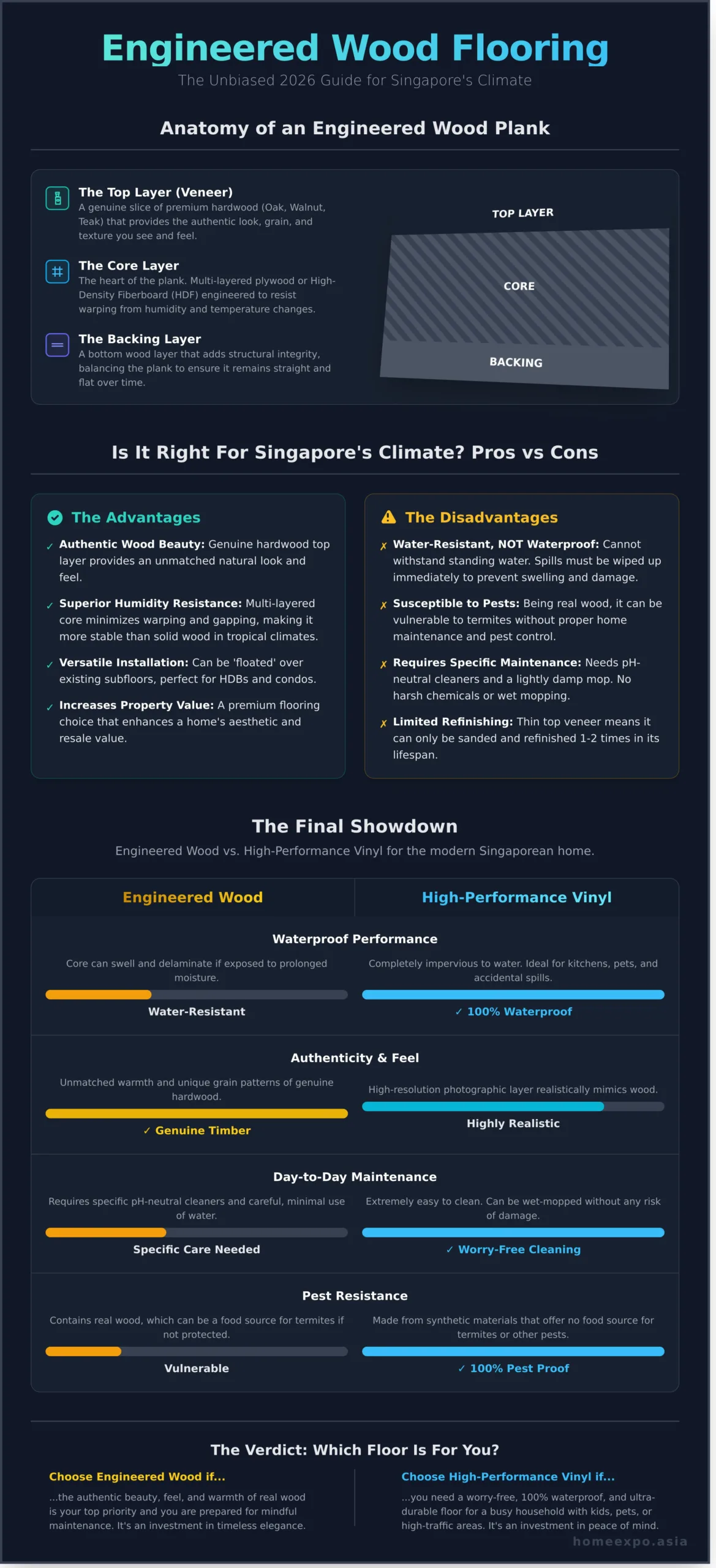 Engineered Wood Flooring Singapore: A 2026 Homeowner’s Guide