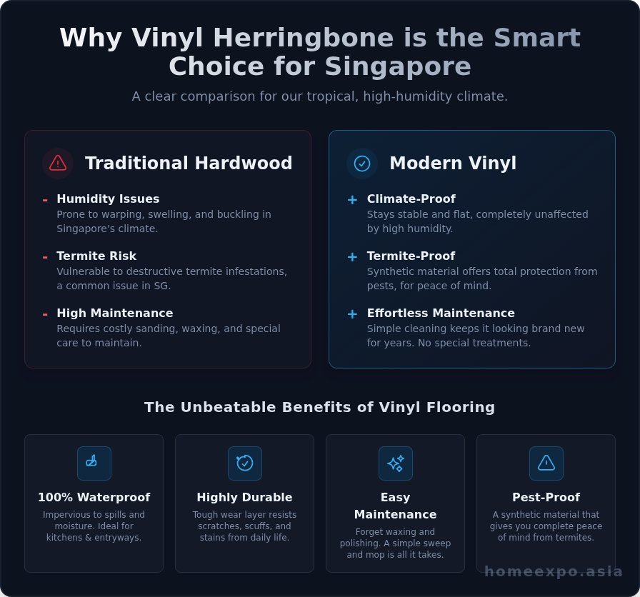 Herringbone Flooring Singapore: The Ultimate Guide to Timeless Style