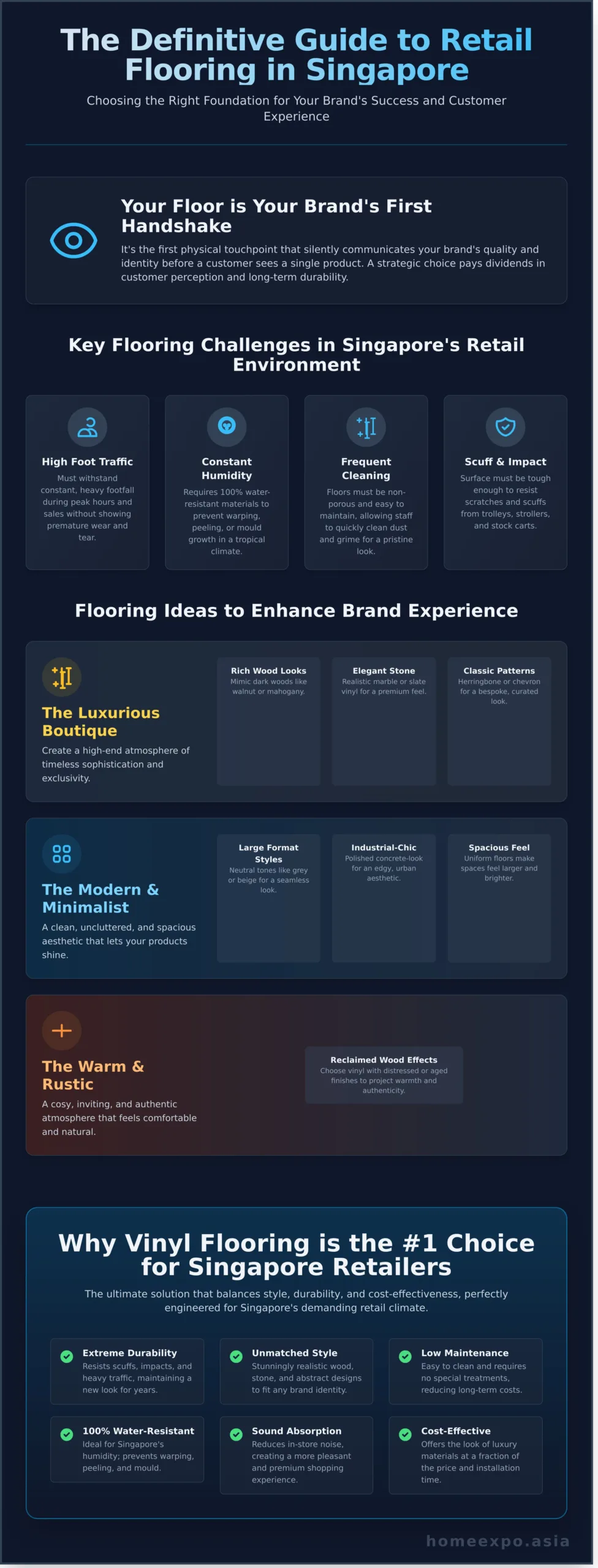 Retail Store Flooring Ideas Singapore: A Guide to Impress Customers & Boost Sales