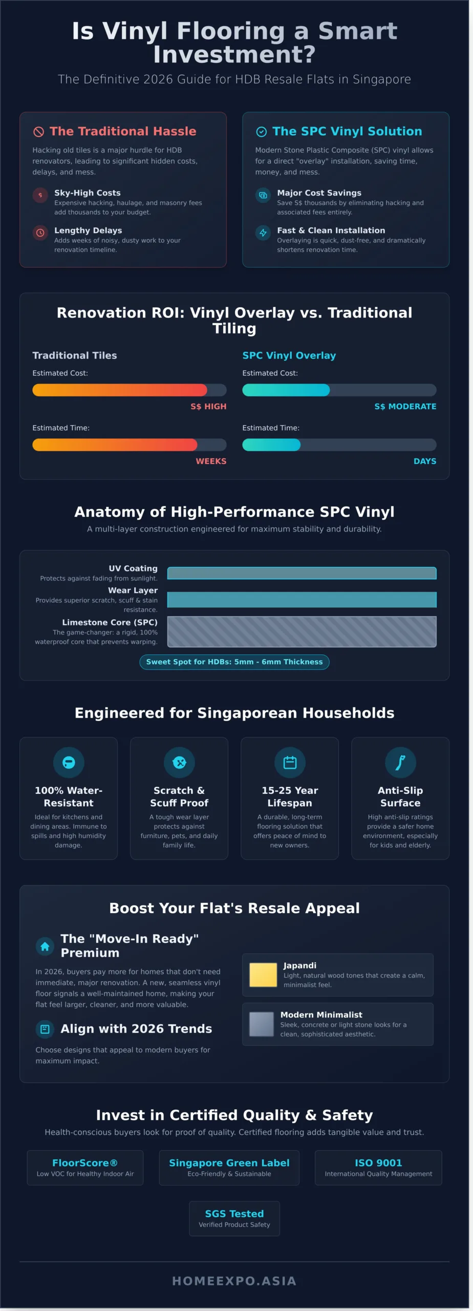 Is Vinyl Flooring a Good Investment for Your Resale Flat? 2026 Singapore Guide