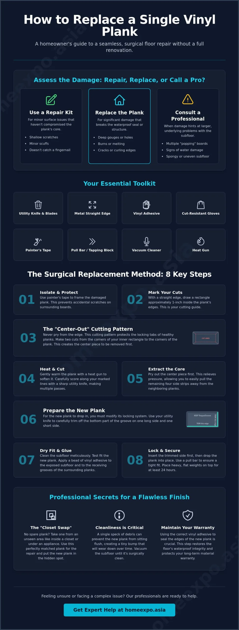 Replacing a Single Vinyl Plank: The 2026 Homeowner’s Repair Guide
