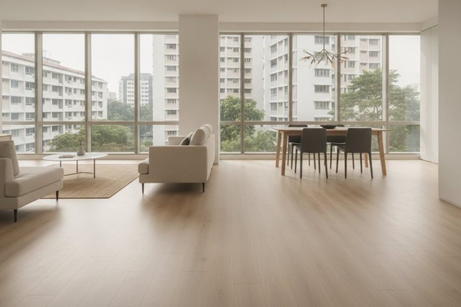 Vinyl Flooring for Open Concept Living Room: The 2026 Singapore Guide