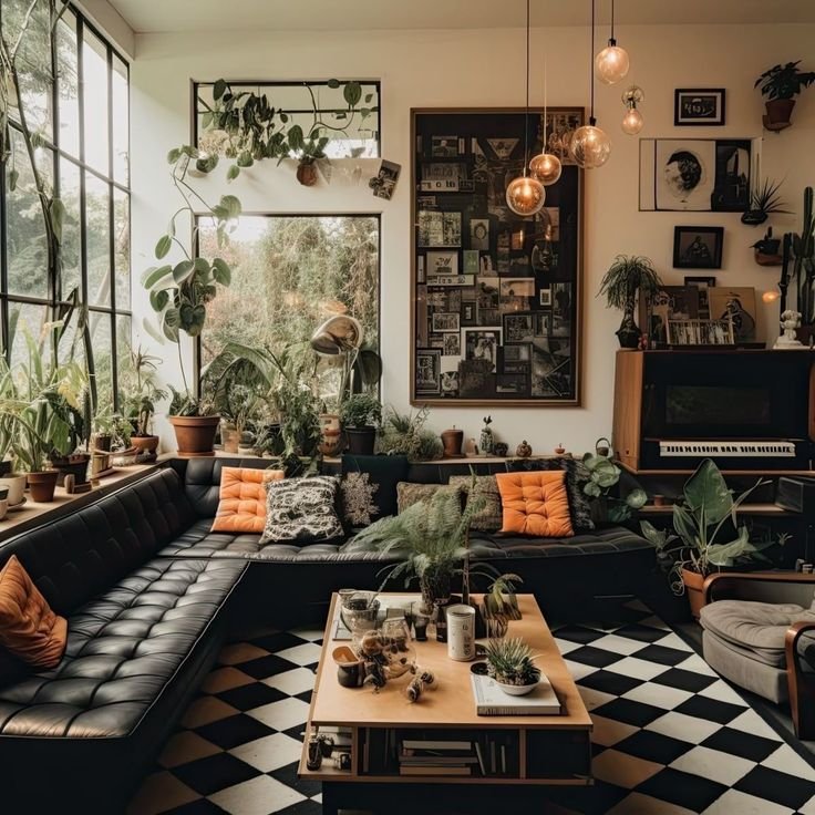 Eclectic interior design theme