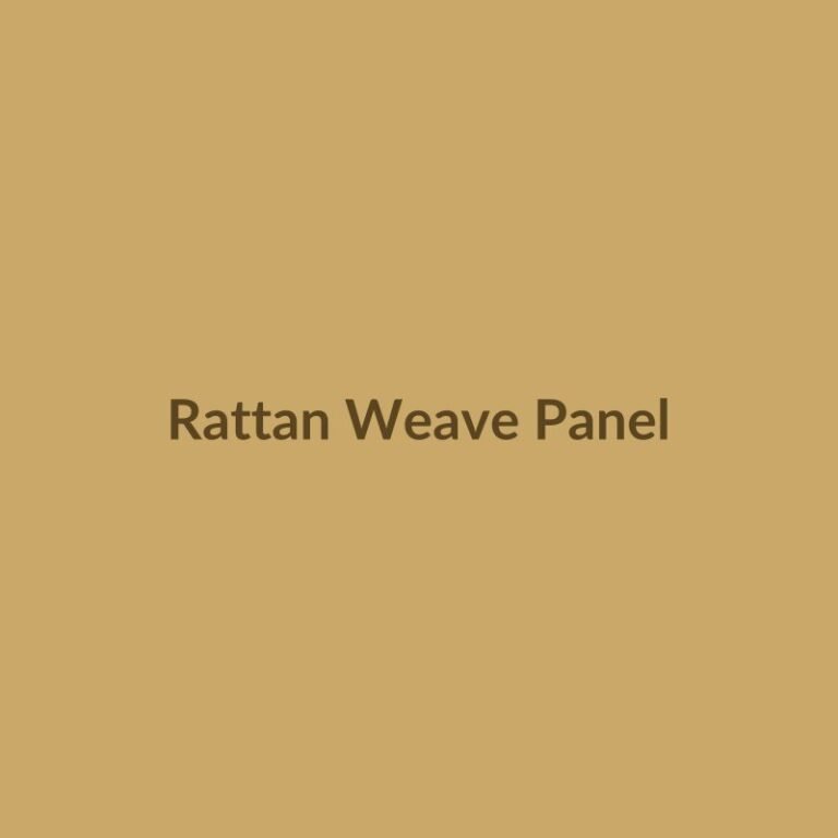 Rattan Weave Panel