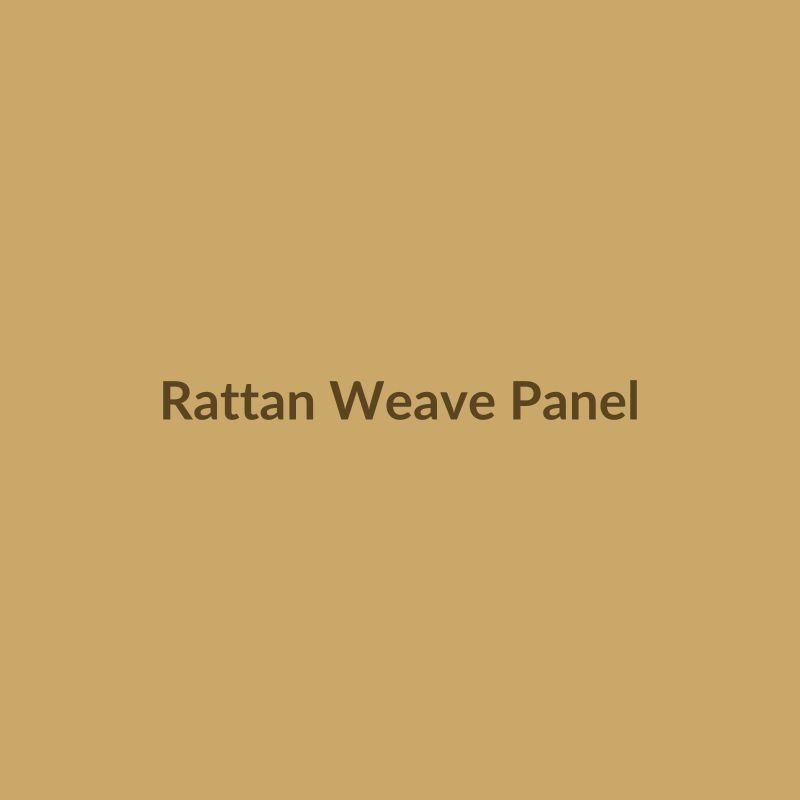 Rattan Weave Panel