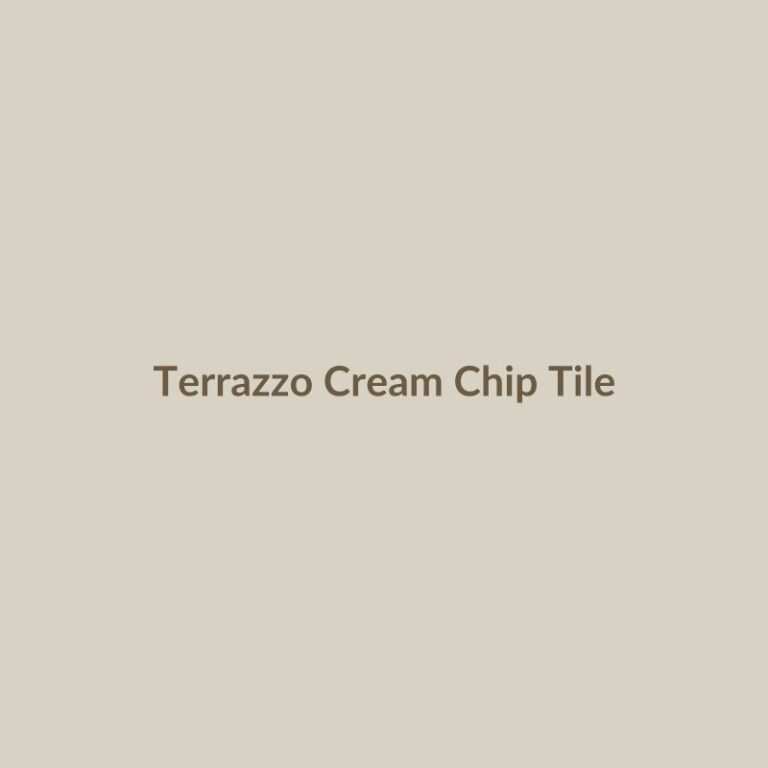 Terrazzo Cream Chip Tile