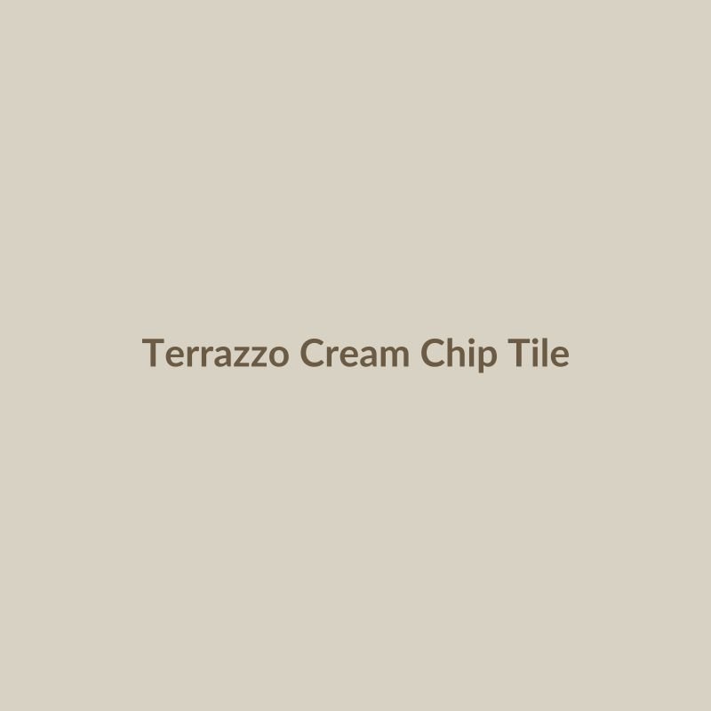 Terrazzo Cream Chip Tile