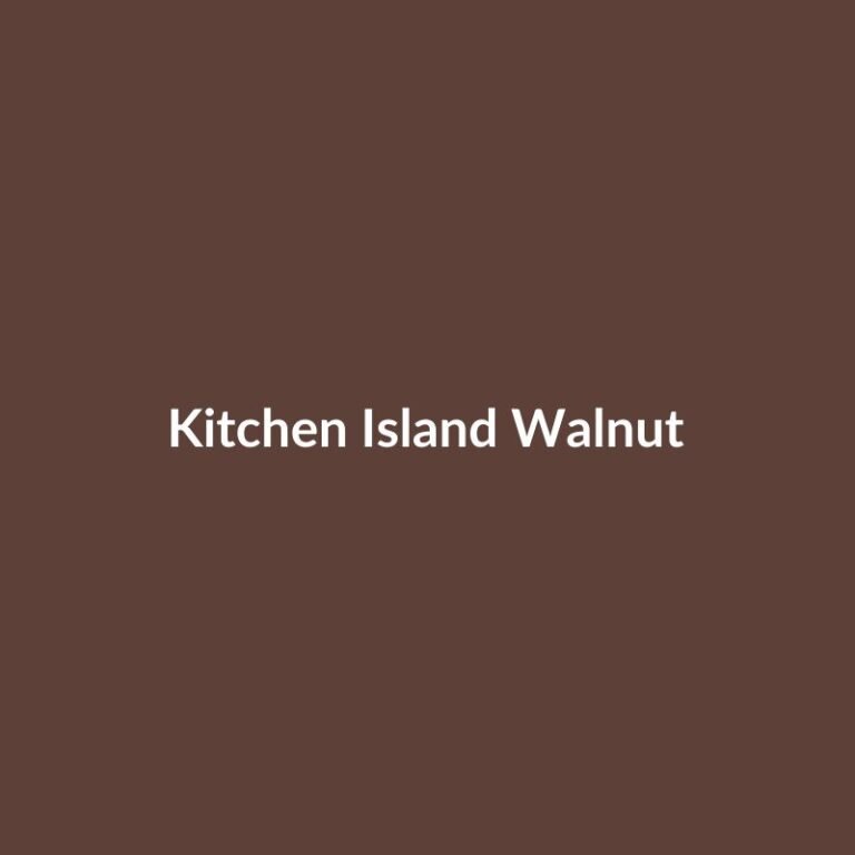 Kitchen Island Walnut
