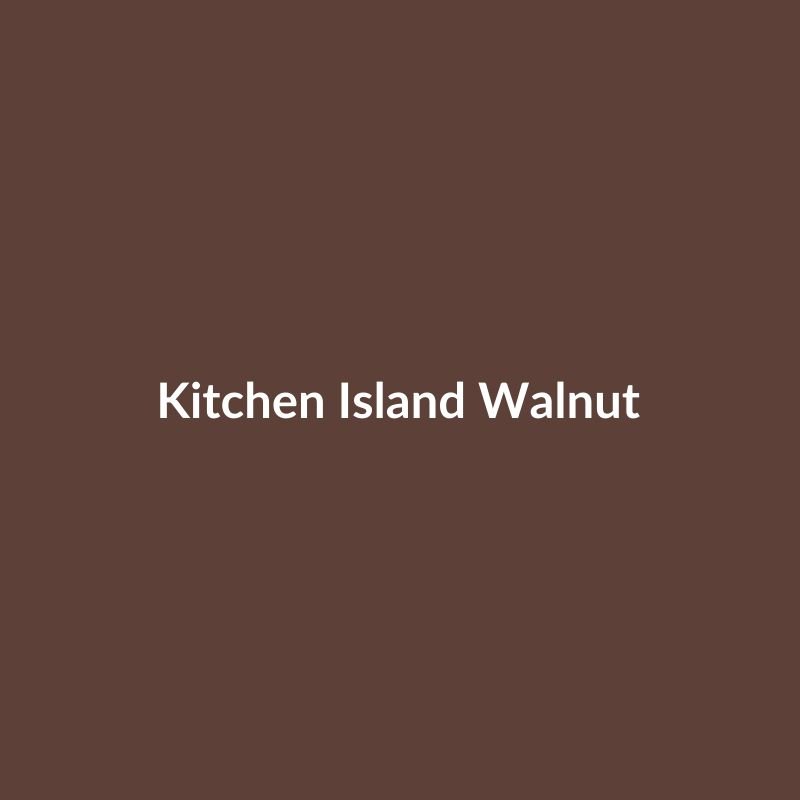 Kitchen Island Walnut