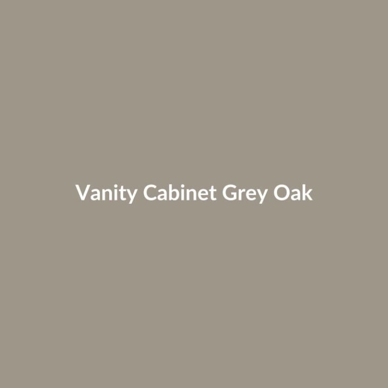 Vanity Cabinet Grey Oak