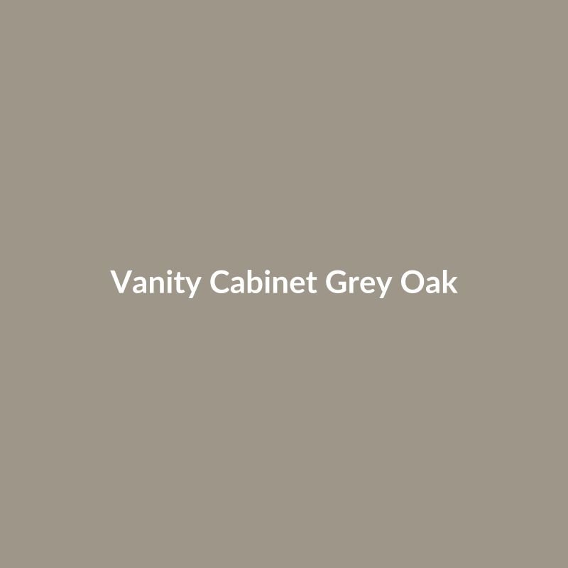 Vanity Cabinet Grey Oak