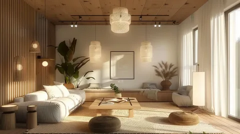Scandinavian interior design theme