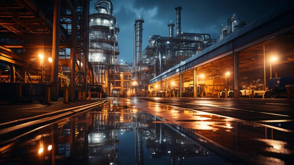 Industrial interior design theme