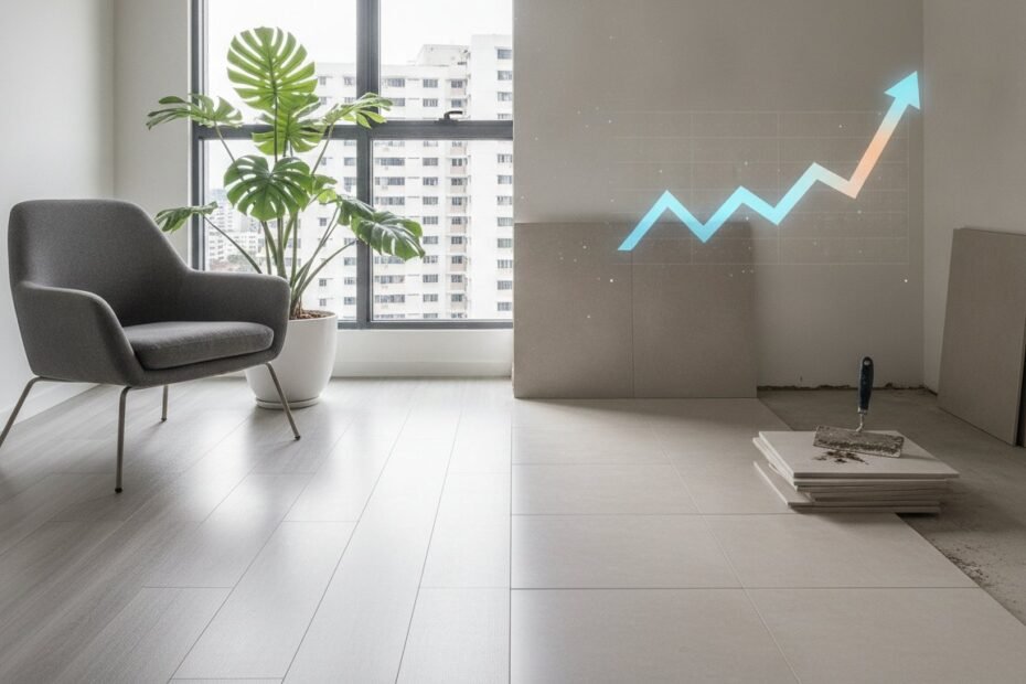 Vinyl Flooring vs Tiles Cost Singapore: The Ultimate 2026 Price Comparison