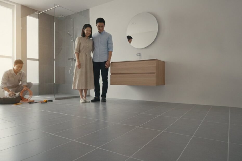 HDB Toilet Floor Tiles Replacement: The Ultimate 2026 Homeowner’s Guide