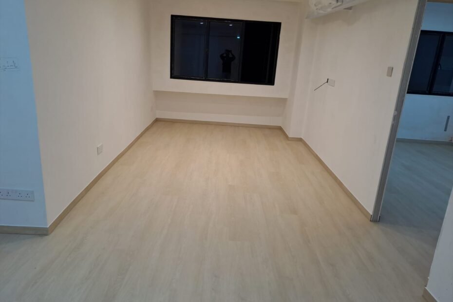 Wood look vinyl flooring Singapore