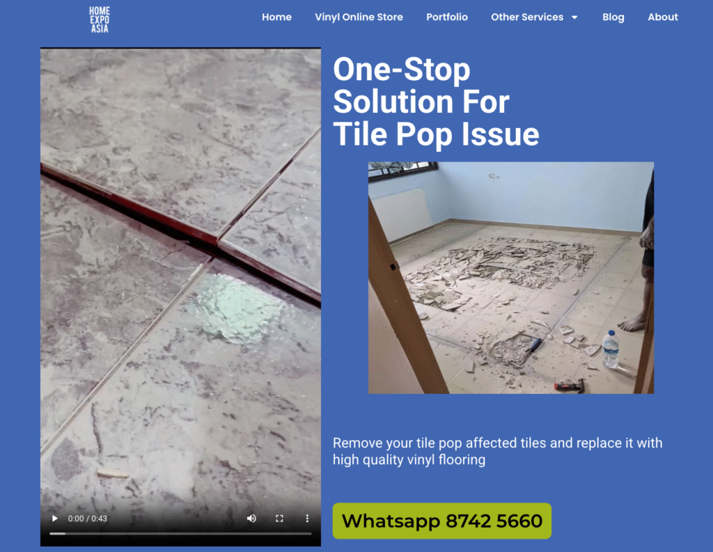 bes tile pop singapore