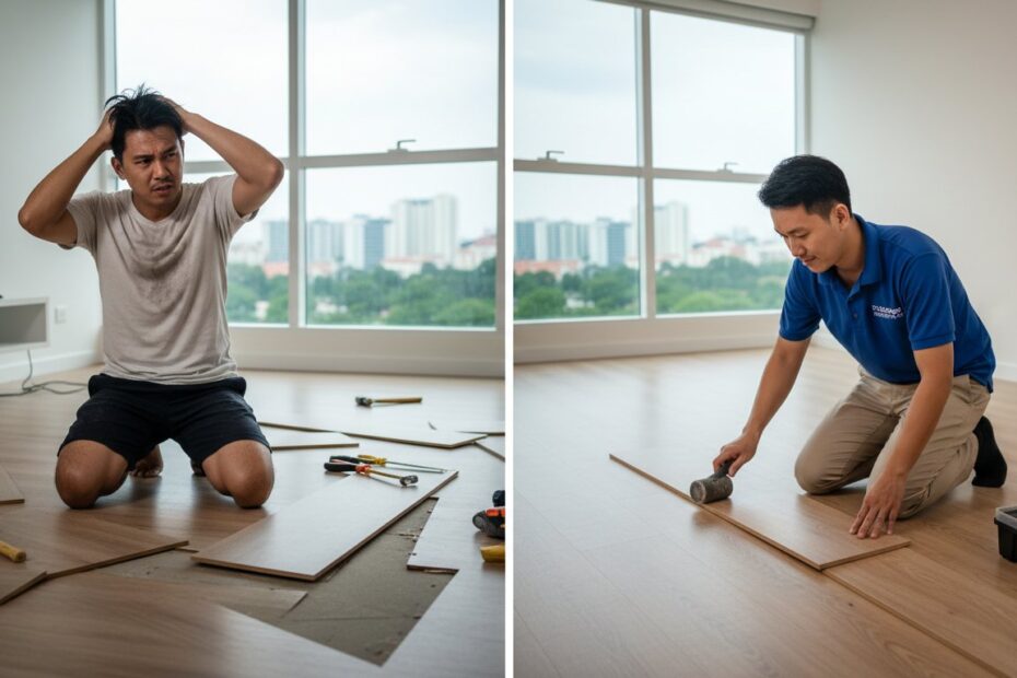 DIY Vinyl Flooring vs. Professional Installation: The 2026 Singapore Homeowner’s Guide