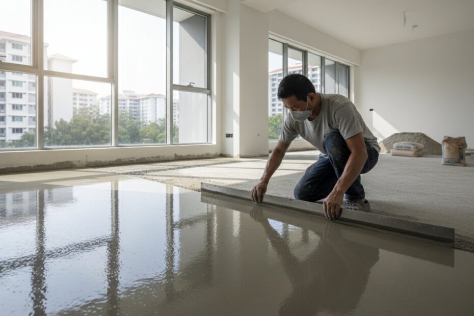 Floor Screed Singapore: The Essential Guide to Flawless Flooring in 2026