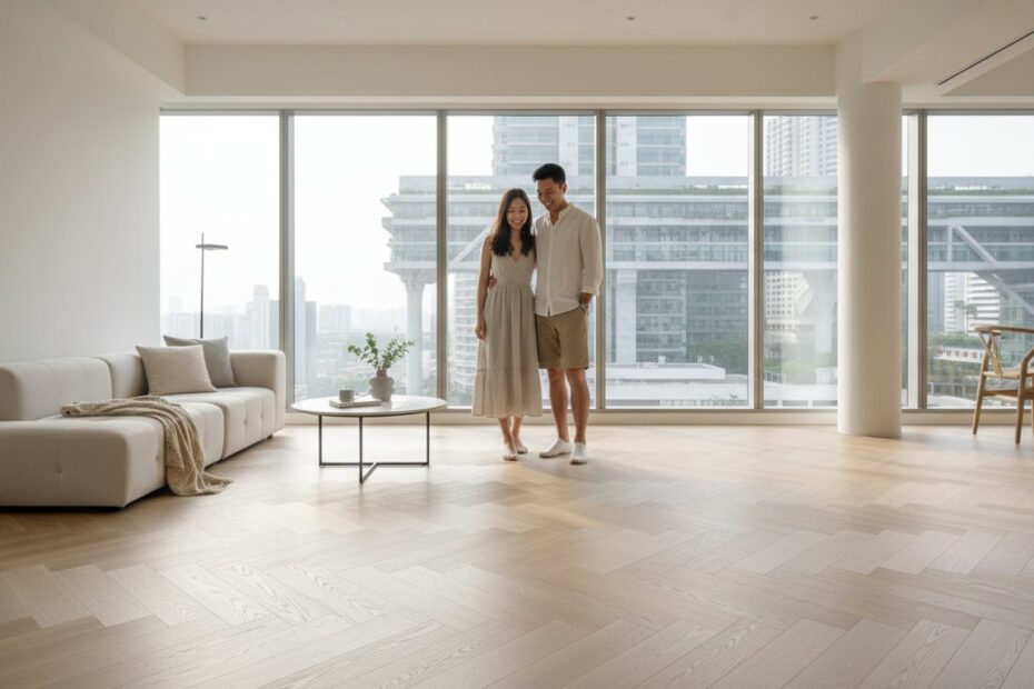Herringbone Vinyl Flooring Singapore Cost: A Complete 2026 Price Guide