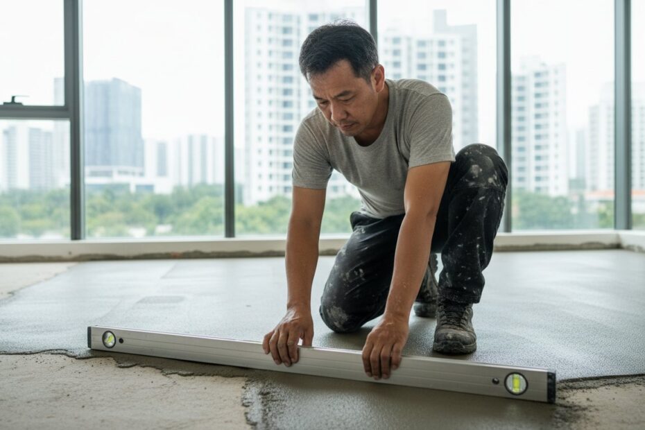 Screed 101: The Essential Guide to Floor Leveling in Singapore